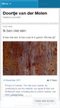 Mobile Screenshot of doortjevdmolen.wordpress.com