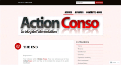 Desktop Screenshot of actionconso.wordpress.com