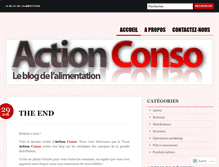 Tablet Screenshot of actionconso.wordpress.com