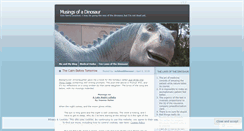 Desktop Screenshot of dinosaurmusings.wordpress.com