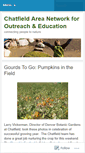 Mobile Screenshot of chatfieldnature.wordpress.com
