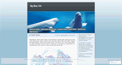 Desktop Screenshot of bigblueorb.wordpress.com