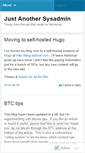 Mobile Screenshot of justanothersysadmin.wordpress.com