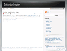 Tablet Screenshot of justanothersysadmin.wordpress.com