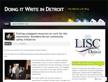 Tablet Screenshot of detroitlisc.wordpress.com