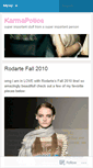 Mobile Screenshot of karmalrg.wordpress.com
