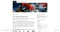 Desktop Screenshot of gourmetonthego.wordpress.com