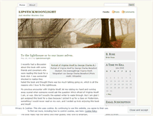Tablet Screenshot of lipstickmoonlight.wordpress.com