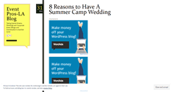 Desktop Screenshot of eventpros.wordpress.com