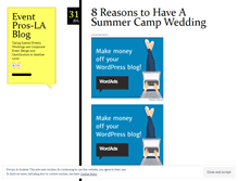 Tablet Screenshot of eventpros.wordpress.com