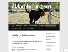 Tablet Screenshot of alvkarlebyhs.wordpress.com