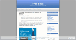 Desktop Screenshot of fredblogsbantams.wordpress.com