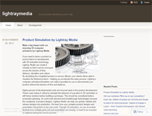 Tablet Screenshot of lightraymedia.wordpress.com