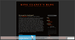 Desktop Screenshot of kingclancy.wordpress.com