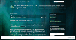 Desktop Screenshot of driedpages.wordpress.com