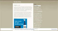 Desktop Screenshot of painofpoetry.wordpress.com