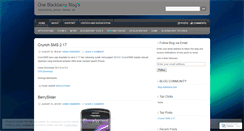 Desktop Screenshot of oneberry.wordpress.com