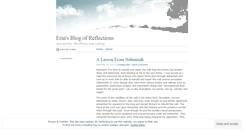 Desktop Screenshot of erinsreflections.wordpress.com