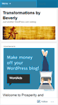Mobile Screenshot of beverlymattern.wordpress.com