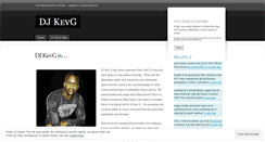Desktop Screenshot of djkevg98.wordpress.com