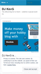 Mobile Screenshot of djkevg98.wordpress.com