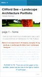 Mobile Screenshot of cliffsee.wordpress.com
