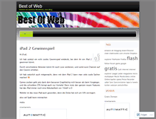 Tablet Screenshot of best0fweb.wordpress.com