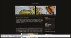 Desktop Screenshot of foodieplanet.wordpress.com