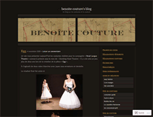 Tablet Screenshot of benoiteparis.wordpress.com