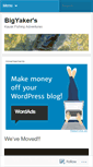 Mobile Screenshot of bigyaker.wordpress.com