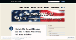 Desktop Screenshot of giltroycourses.wordpress.com
