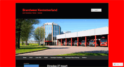 Desktop Screenshot of brandweerhoofddorp.wordpress.com