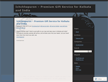 Tablet Screenshot of ichchhapuron.wordpress.com