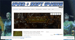 Desktop Screenshot of hardandsoftgaming.wordpress.com