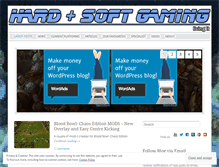 Tablet Screenshot of hardandsoftgaming.wordpress.com