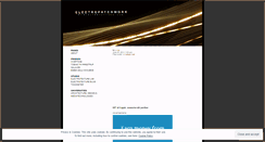 Desktop Screenshot of electropatchwork.wordpress.com