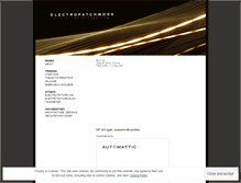 Tablet Screenshot of electropatchwork.wordpress.com