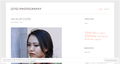 Desktop Screenshot of gtophotography.wordpress.com