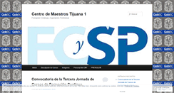 Desktop Screenshot of formacioncontinuatijuana.wordpress.com