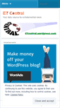 Mobile Screenshot of etcentral.wordpress.com