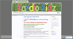 Desktop Screenshot of kardiokidz.wordpress.com