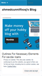 Mobile Screenshot of ahmedcunniffxoq.wordpress.com