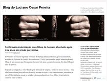 Tablet Screenshot of lucianoadv.wordpress.com