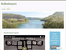 Tablet Screenshot of bulbulunyeri.wordpress.com
