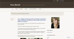 Desktop Screenshot of annebenoit.wordpress.com