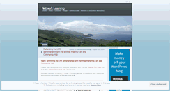 Desktop Screenshot of networklearning.wordpress.com