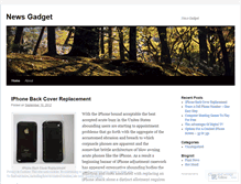 Tablet Screenshot of flazznewsgadget.wordpress.com