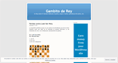 Desktop Screenshot of gambitorey.wordpress.com