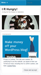 Mobile Screenshot of irhungry.wordpress.com