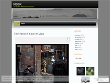 Tablet Screenshot of nbsk.wordpress.com